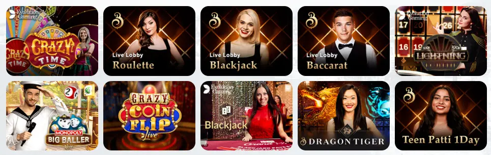 Giochi da casinò live YouSlots Casino