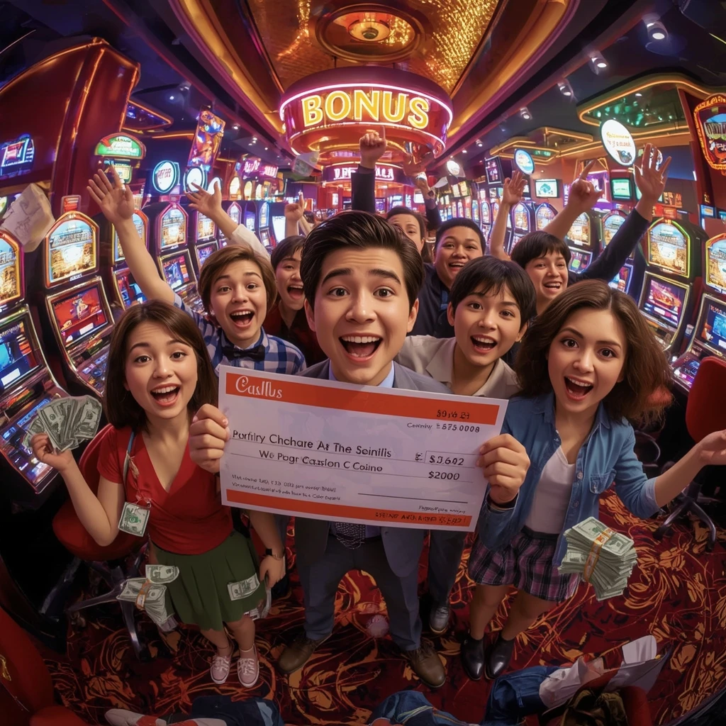 bonus nelle mani dell'uomo al casinò YOUSLOTS CASINO