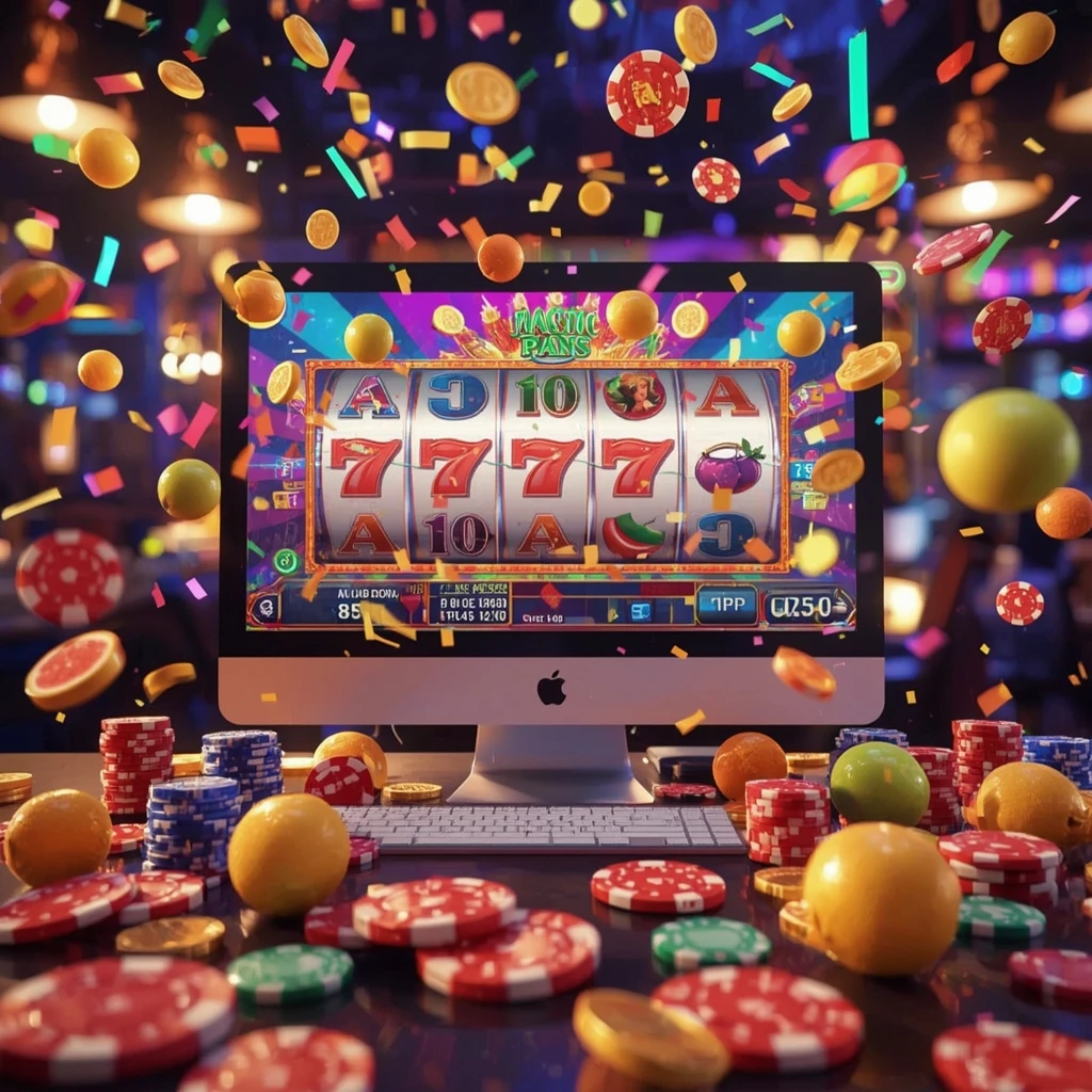 slot machine sullo schermo YOU SLOTS CASINO