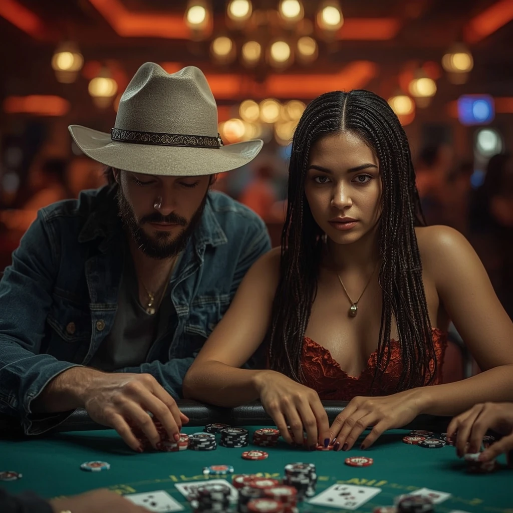 foto di due giocatori di poker YOUSLOTS CASINO
